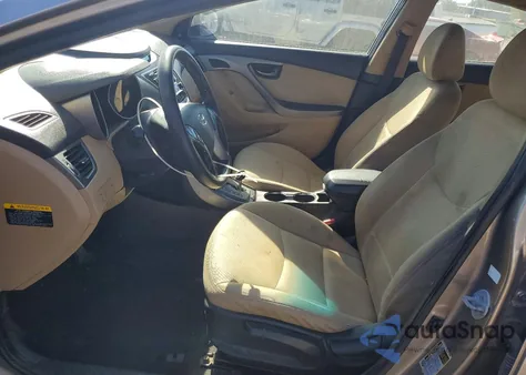 2013 Hyundai Elantra Gls из США, поврежденный, VIN 5NPDH4AE2DH241126